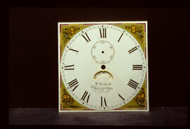Walker & Hughes, Birmingham: Square dial, 1825 / Clockmaker: William Birch, Tenterden, 1823–39