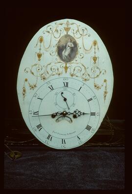 Thomas Keeling, Birmingham: Oval dial, c.1795 / Clockmaker: Josh. Furnass, N Shore, 1790–1800