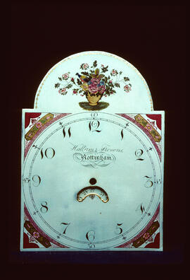 Walker & Hughes, Birmingham: Other arch dial / Clockmaker: Clockmaker: Hallam & Stevens, Nottingham