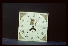 Francis Byrne, Birmingham: Square dial / Clockmaker: Samuel Thorpe, Abberly, 1800s