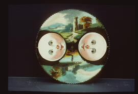Unknown maker, Newcastle or Halifax: Moon dial / Clockmaker: unmarked
