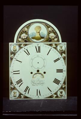 Walker & Hughes, Birmingham: Picture in arch dial, c.1830 / Clockmaker: Edward Haris, Bromyard, 1830