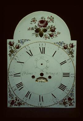 Wiliam and Caleb Nicholas, Birmingham: Other arch dial, 1790s / Clockmaker: Abraham Plimer, Wellington, 1792–1822