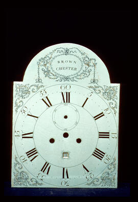 Thomas Osborne, Birmingham: Picture in arch dial, 1780s / Clockmaker: Thomas Brown, Chester, 1766–1784