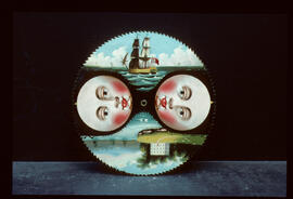 Walker & Hughes, Birmingham: Moon dial, 1815–20 / Clockmaker: Smith, Temple Cloud, Bath