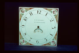 William Finnemore, Birmingham: Square dial, c.1818 / Clockmaker: David Humphrey, Machyhlleth, 1828–29