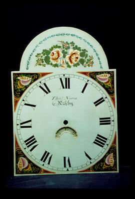 Unknown maker: Picture in arch dial / Clockmaker: Thomas Noon, Ashby, 1828–35
