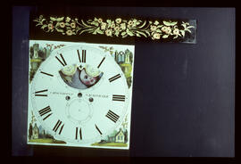 Christopher Wright, Birmingham: 12 o'clock moon dial, 1835–45 / Clockmaker: James Houghton, Ormskirk, 1806–55