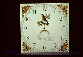 Walker & Hughes, Birmingham: Square dial, 1835 / Clockmaker: Thomas Nicholas, Albrighton, 1834