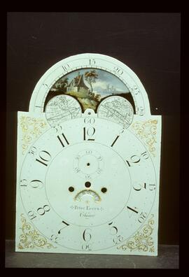 Edward Owen, Birmingham: Arched with moon dial, 1803–5 / Clockmaker: Peter Evers, Chester, 1791–1828