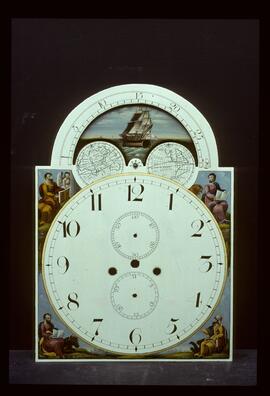 William Francis, Birmingham: Arched with moon dial, c.1820 / Clockmaker: unknown