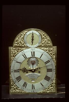 Unknown maker, Scottish made: Brass arched dial / Clockmaker: Robert Thomson, Bo Nes (Borrowstownness), 1760–88