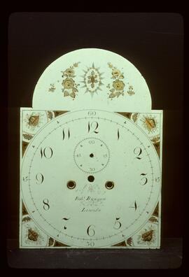 Eli Felton, Birmingham: High oval in arch dial, c.1815 / Clockmaker: Rober Bunyan, Lincoln, 1784–95