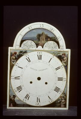 Beilby Hawthorne & Whitaker, Halifax: Arched with moon dial, 1803–17 / Clockmaker: Clayton Kenyon, Liverpool, 1805–21
