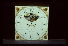 Eli Felton, Birmingham: 12 o'clock moon dial, 1815–20 / Clockmaker: Sam Maddock, Winsford, 1834