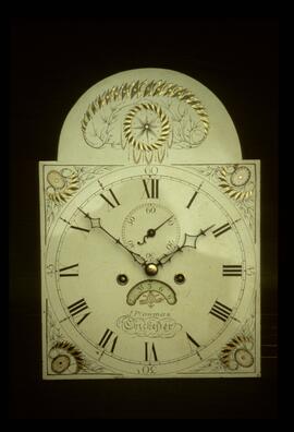 Walker (& Company?), Birmingham: Other arch dial, 1811 / Clockmaker: Jos. Plowman, Chichester, 1800