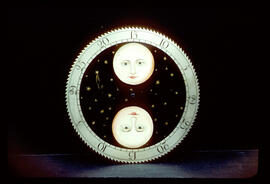 Unknown maker: Moon dial / Clockmaker: unmarked