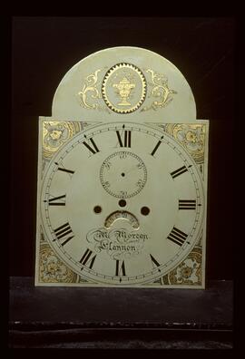 Wilkes & Son, Birmingham: High oval in arch dial / Clockmaker: M. Morgan, Llannon