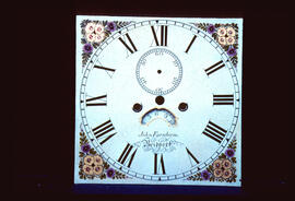 William Finnemore, Birmingham: Square dial, 1835 / Clockmaker: John Farnham, Bridport, 1848–67