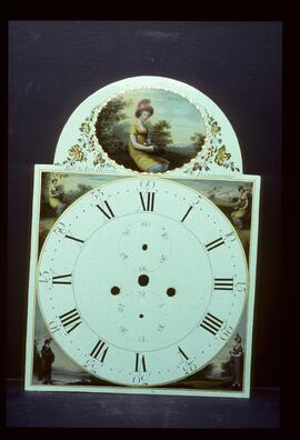 Whittaker & Shreve, Halifax: Low oval in arch dial, 1800–10 / Clockmaker: Rob & Ann Dobson, Fallowfield