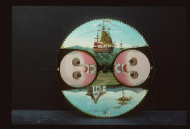 William Whittaker, Halifax: Moon dial, 1803–17 / Clockmaker: Thomas Lees, Bury, 1790–1848