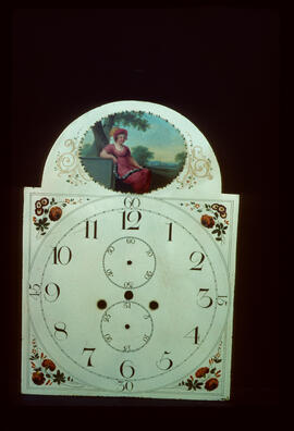 Beilby Hawthorne & Whitaker, Halifax: Low oval in arch dial, 1805–10 / Clockmaker: unmarked