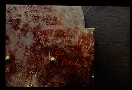 Richard Hipkiss, Birmingham: Picture in arch dial (back detail), c.1840 / Clockmaker: Robert Williams, Wrexham, 1822–44