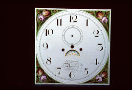 William Finnemore, Birmingham: Square dial, 1815? / Clockmaker: Jos. Symcock, Nantwich, 1810–34