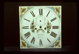 John Wright Fletcher, Birmingham: Square dial, 1841–50 / Clockmaker:  Clockmaker: Robert Roberts, Bangor, 1828–56