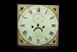 Walker & Hughes, Birmingham: Square dial, 1815–20 / Clockmaker: Matthew Read, Aylesham, 1756–1826