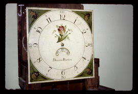 Richard (or B.) Hipkiss, Birmingham: Square dial, 1805–16 / Clockmaker: Samuel Deacon, Barton, 1771–1816