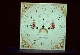 Walker & Finnemore, Birmingham: Square dial, 1811 / Clockmaker: William Toleman, Caernarfon, 1808–11