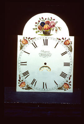 Walker & Hughes, Birmingham: Other dial type, 1825–30s / Clockmaker: Samuel Deacon, Barton, 1771–1816