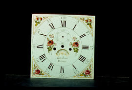 James Wilson, Birmingham: Square dial, 1809 / Clockmaker: Robert Jones, Ruthin, 1809–20