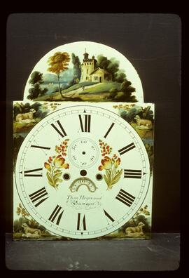 Edward Hobson, Birmingham: Picture in arch dial, c.1830 / Clockmaker: Thomas Heywood, Bangor, 1828–35