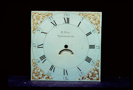 Francis Byrne, Birmingham: Square dial, 1795 / Clockmaker: Richard Prew, Tewkesbury, 1745