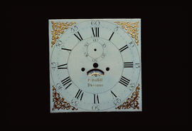 James Wilson, Birmingham: Square dial, 1785+ / Clockmaker: P. Russel, Devizes, c.1785