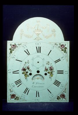 James Wilson, Birmingham: Other dial type, c.1790s / Clockmaker: William Toleman, Caernafon, 1791–1844