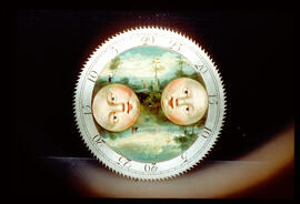 Unknown maker: Moon dial / Clockmaker: Ralph Clayton, Marple