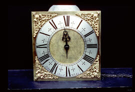 Unknown maker: Brass square dial / Clockmaker: Peter Blount