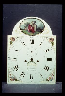 James Wilson, Birmingham: Low oval in arch dial / Clockmaker: T. Lumsden, Newcastle