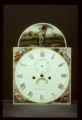 Wilkes & Baker, Birmingham: Picture in arch dial / Clockmaker: Richard Thomas, Cheltenham, 1788–1810