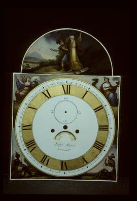 Walker & Hughes, Birmingham: Picture in arch dial, c.1830 / James Sharp, Northampton, 1812–30
