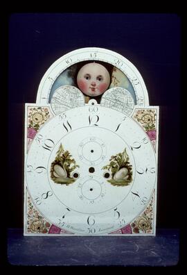 James Wilson, Birmingham: Arched with moon dial, 1805–9 / Clockmaker: H. Wardlaw, Liverpool, 1805–1834