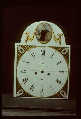 Unknown maker, Scottish made: High oval in arch dial / Clockmaker: Alexander Kirkwood, Paisley, 1820