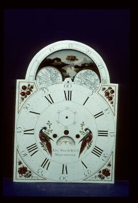 James Wilson, Birmingham: Arched with moon dial / Clockmaker: Smith Abraham & Co., Manchester, 1790–94
