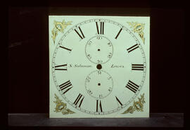 Samuel Wilkes, Birmingham: Square dial, 1829–52 / Clockmaker: Samuel Solomon, Lewes, 1839–70