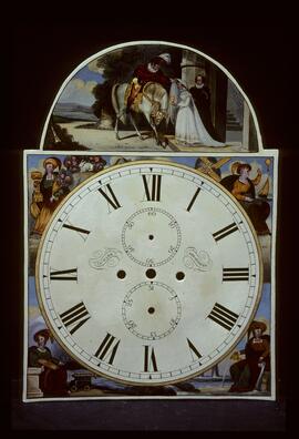 Unknown maker, Scottish made: Picture in arch dial, 1850 / Clockmaker: James Gibb, Stratham, Lanarkshire, 1845–62