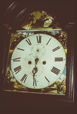 Unknown maker, Scottish: Picture in arch dial / Clockmaker: Alex Wightman, Moffatt, 1837