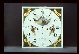 William Whittaker, Halifax: 12 o'clock moon dial, 1825–30 / Clockmaker: William Watson, Blackburn, 1790–1814